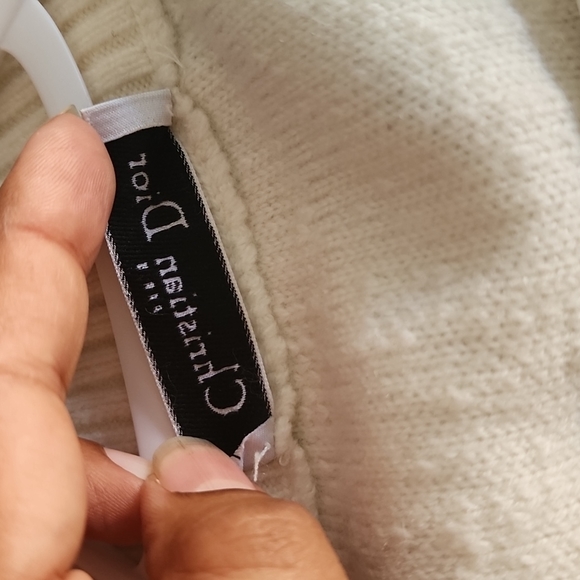 CHRISTIAN DIOR - MACROCANNAGE ZIPPED CARDIGAN - Picture 13 of 16